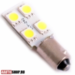   Светодиодная автолампа T4W 4 LED SMD5050 (2шт.)