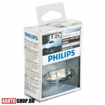  Philips Светодиодная автолампа C5W FESTOON 1 LED SMD5050 31мм (2шт.)