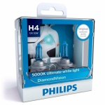  Philips Diamond Vision Галогенная автомобильная лампа Philips H4 (2шт.)